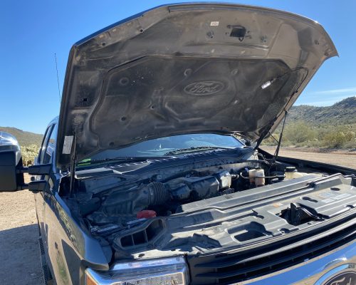F250 Packrat Camage