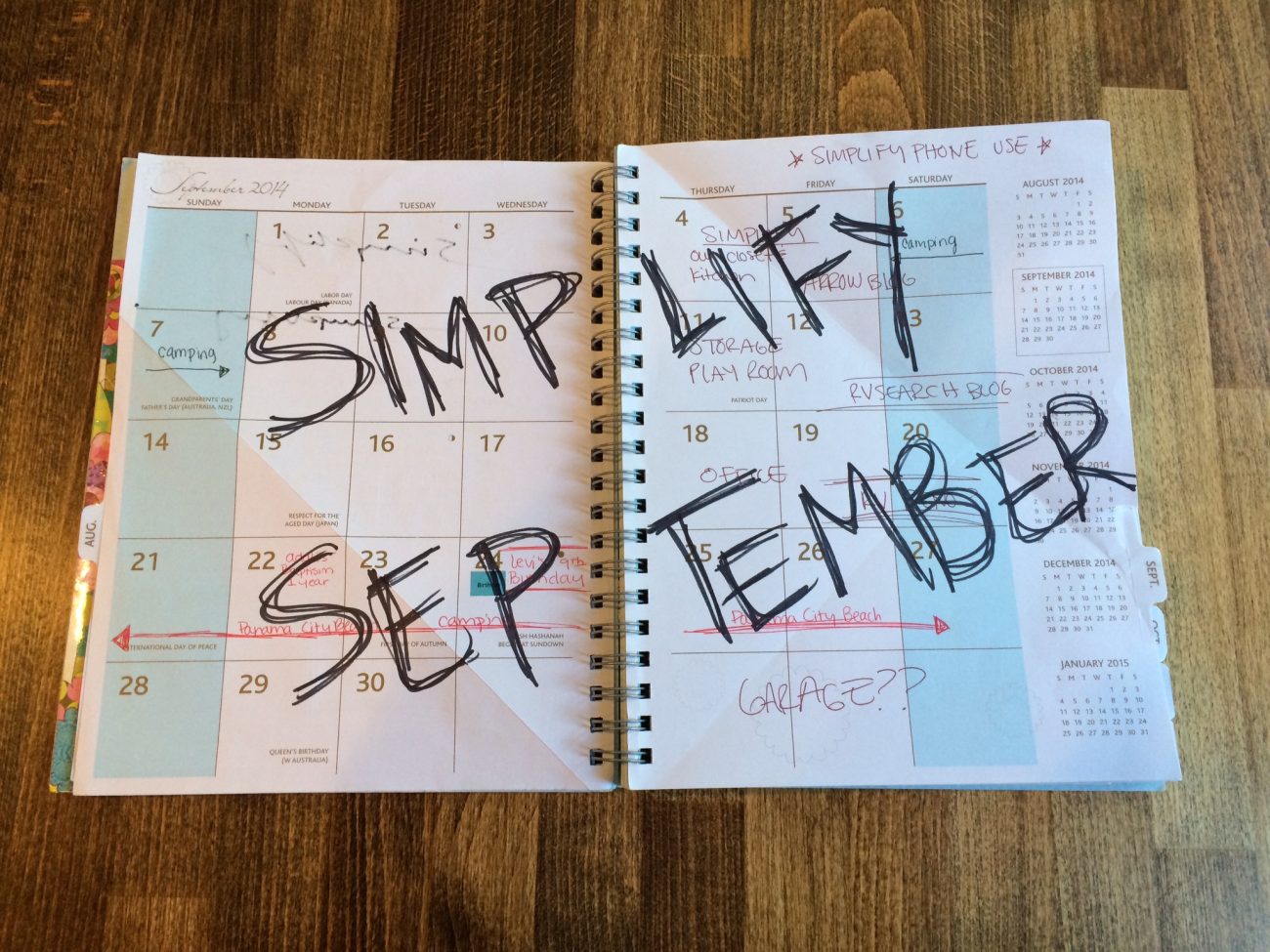 Simplify September