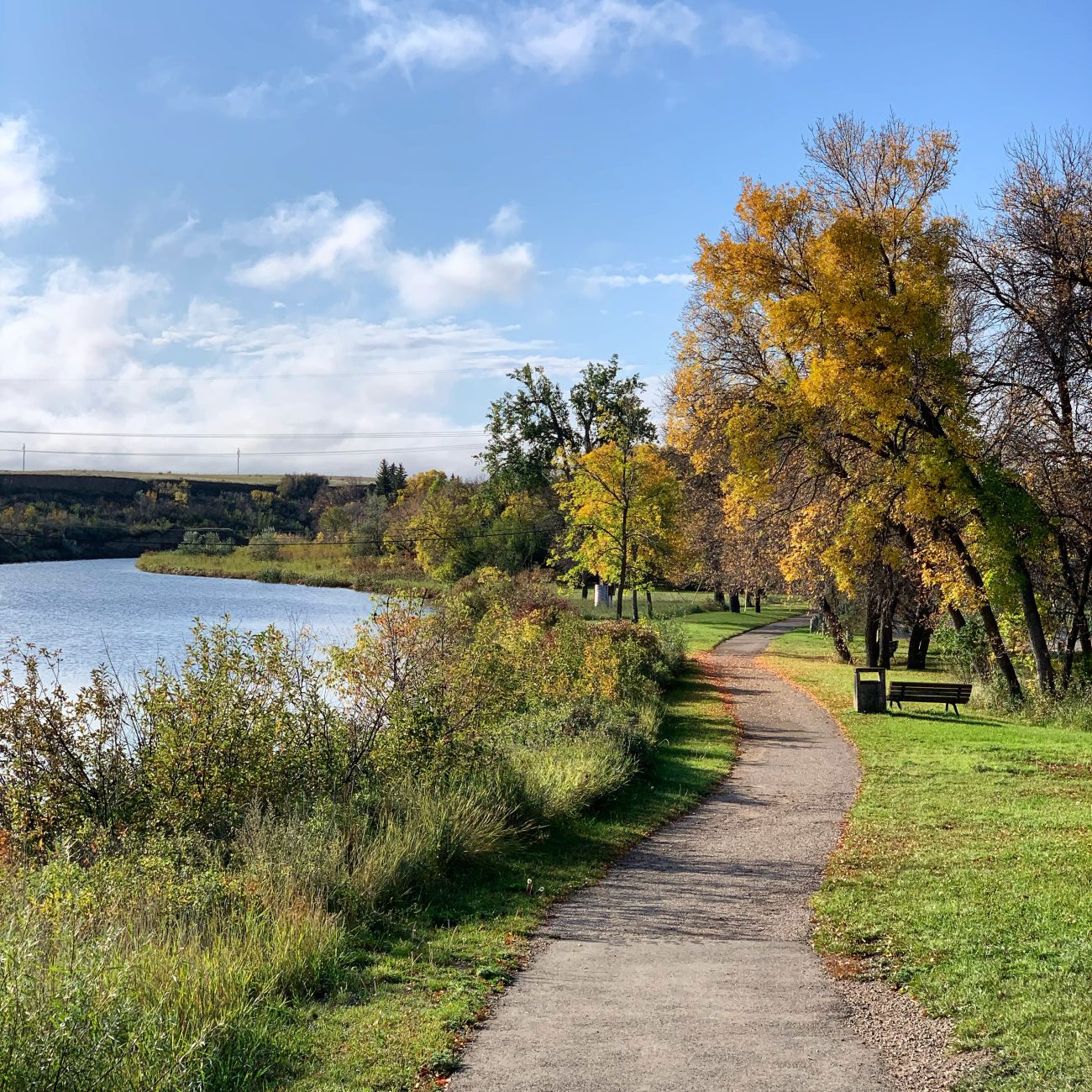 Walking in Saskatchewan