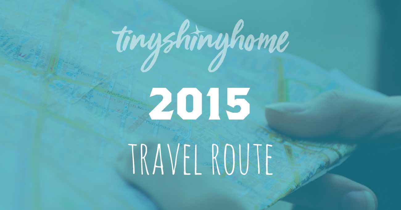 2015 Travel Route