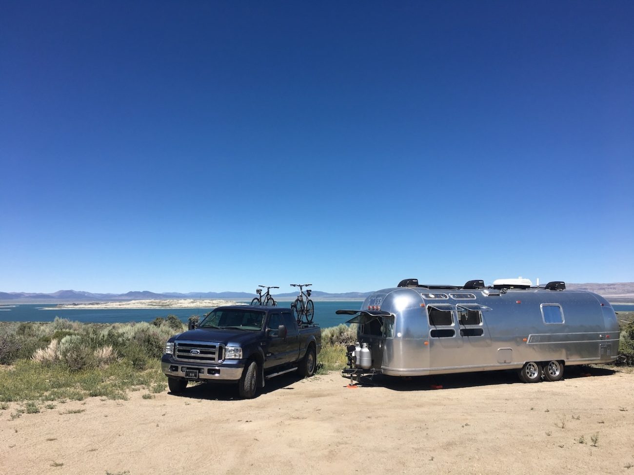 Mono Lake Airstream