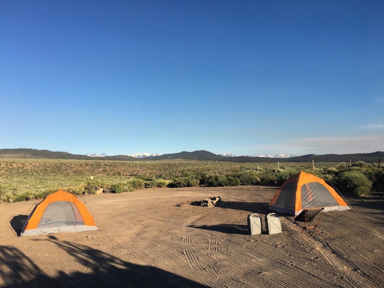 Tents at Mammoth