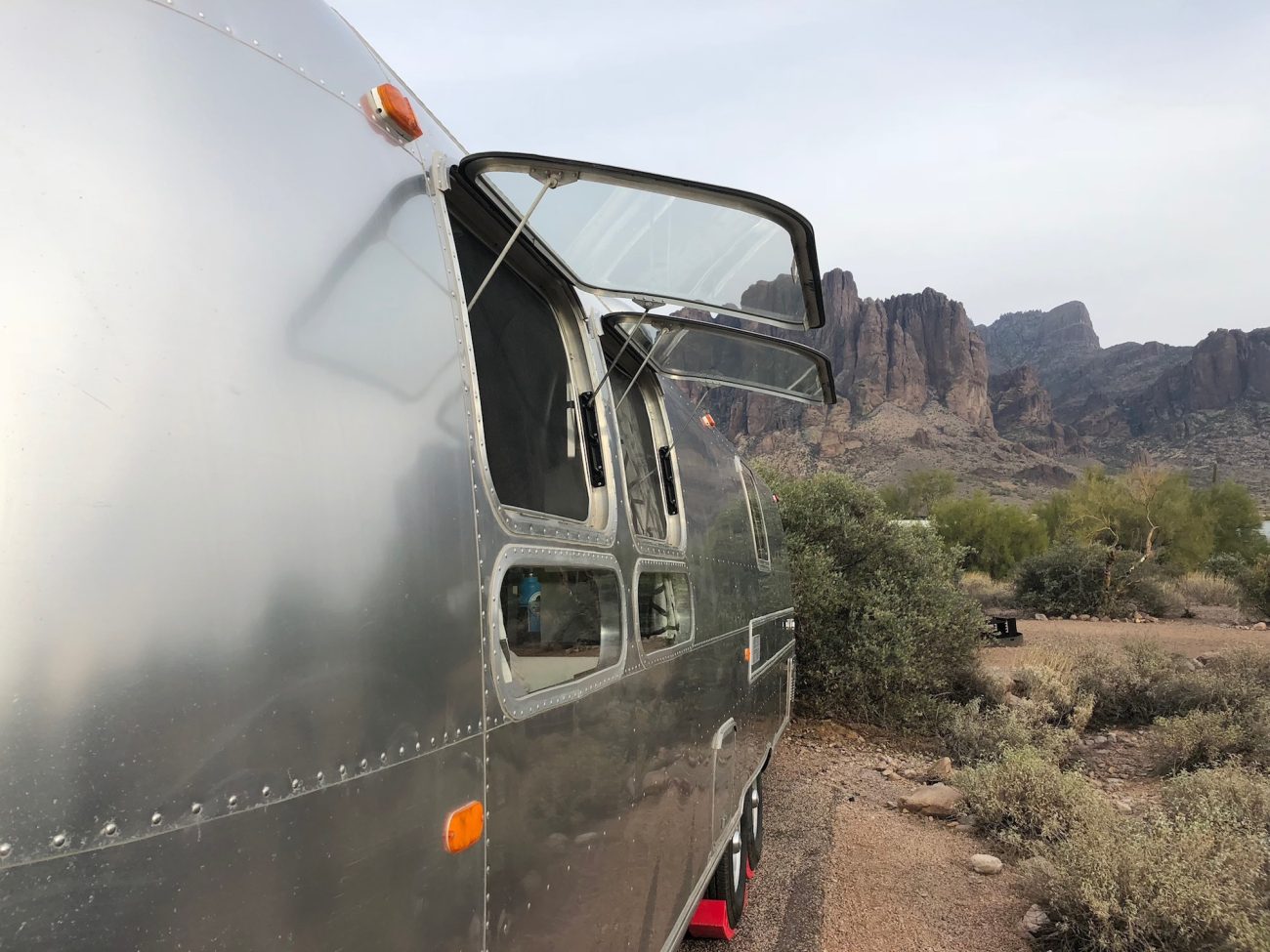 Airstream at Lost Dutchman