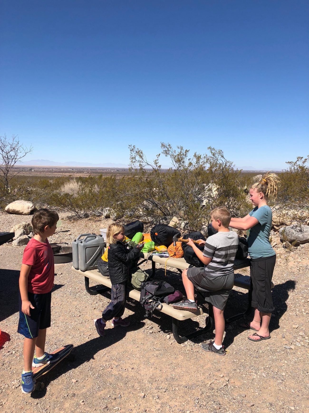 Packing for White Sands National Monument Camping Trip