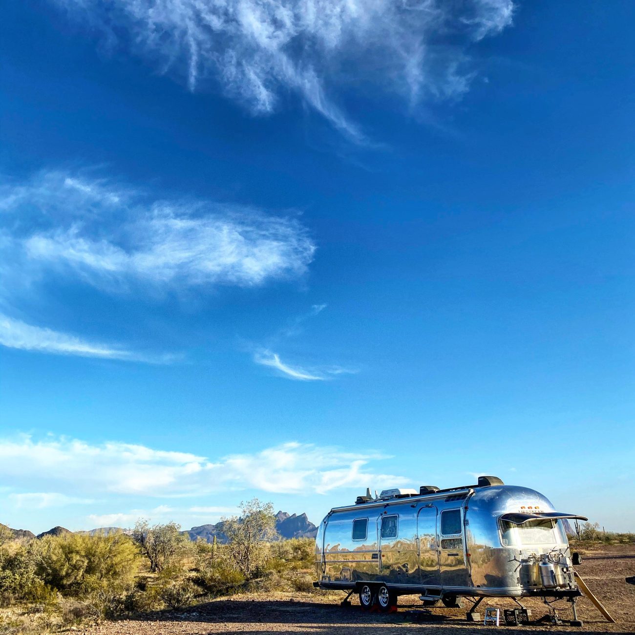 Vintage Airstream in Arizona