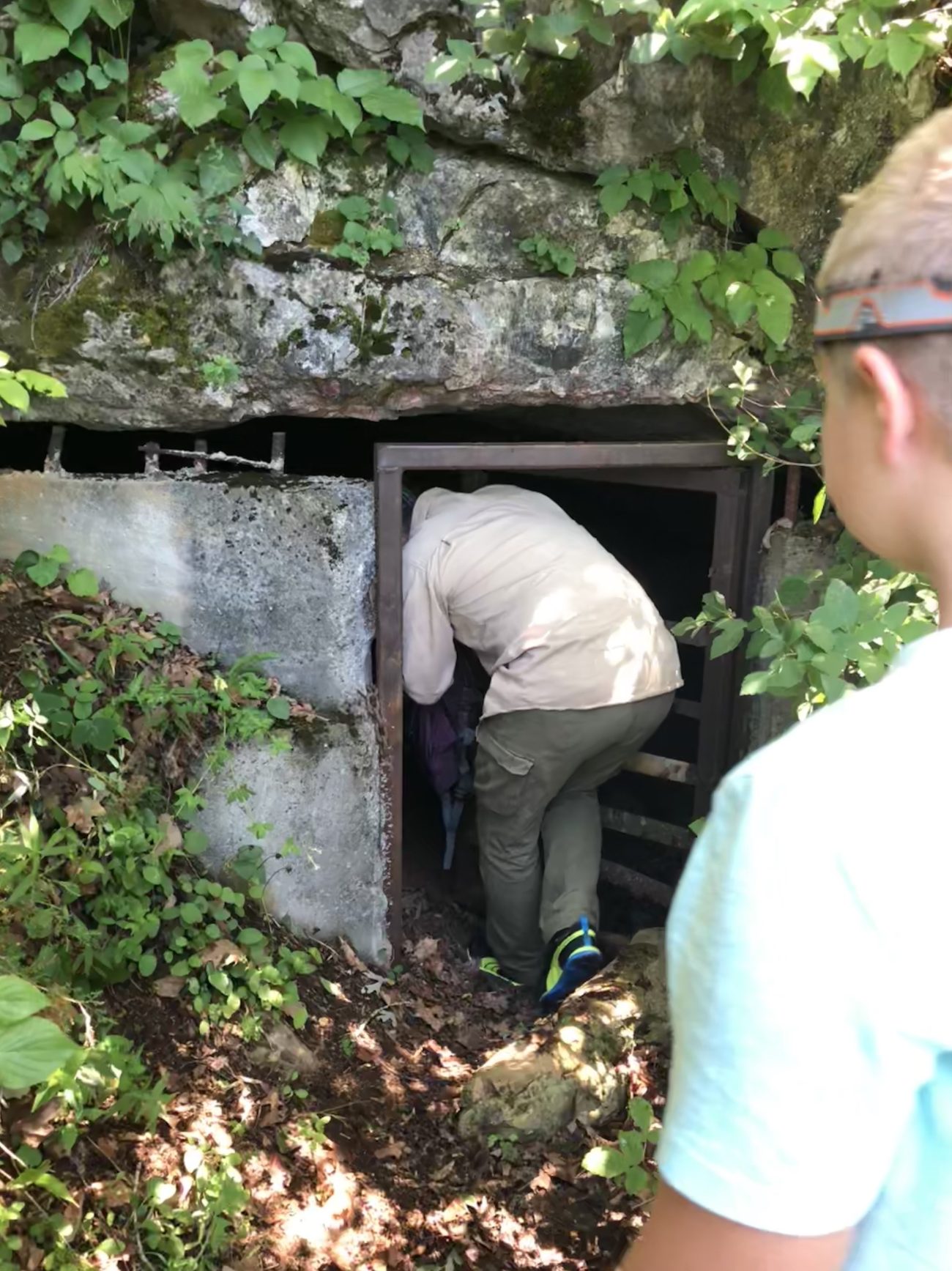 Cave tour at Norris Lake
