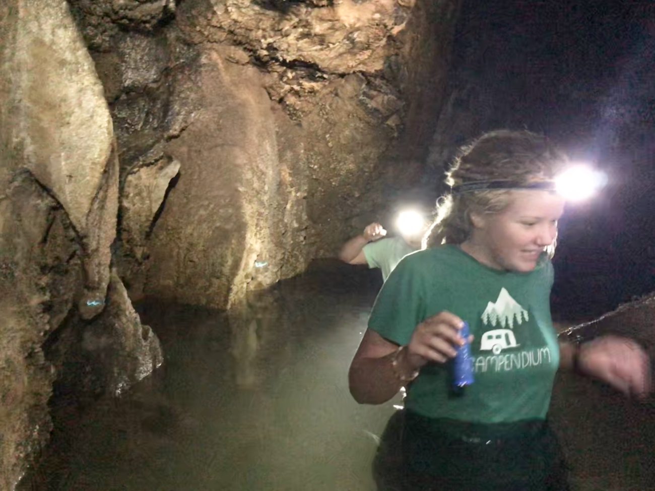 Cave tour at Norris Lake