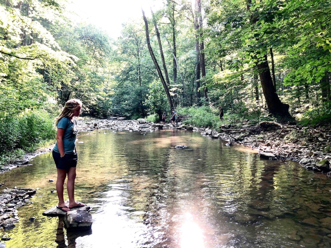 Exploring McCormick's Creek