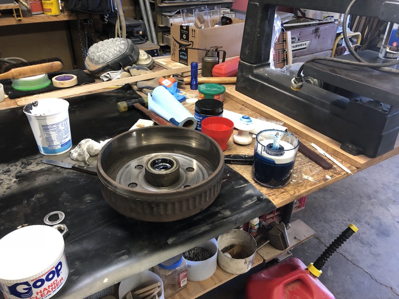 Repacking Airstream Bearings