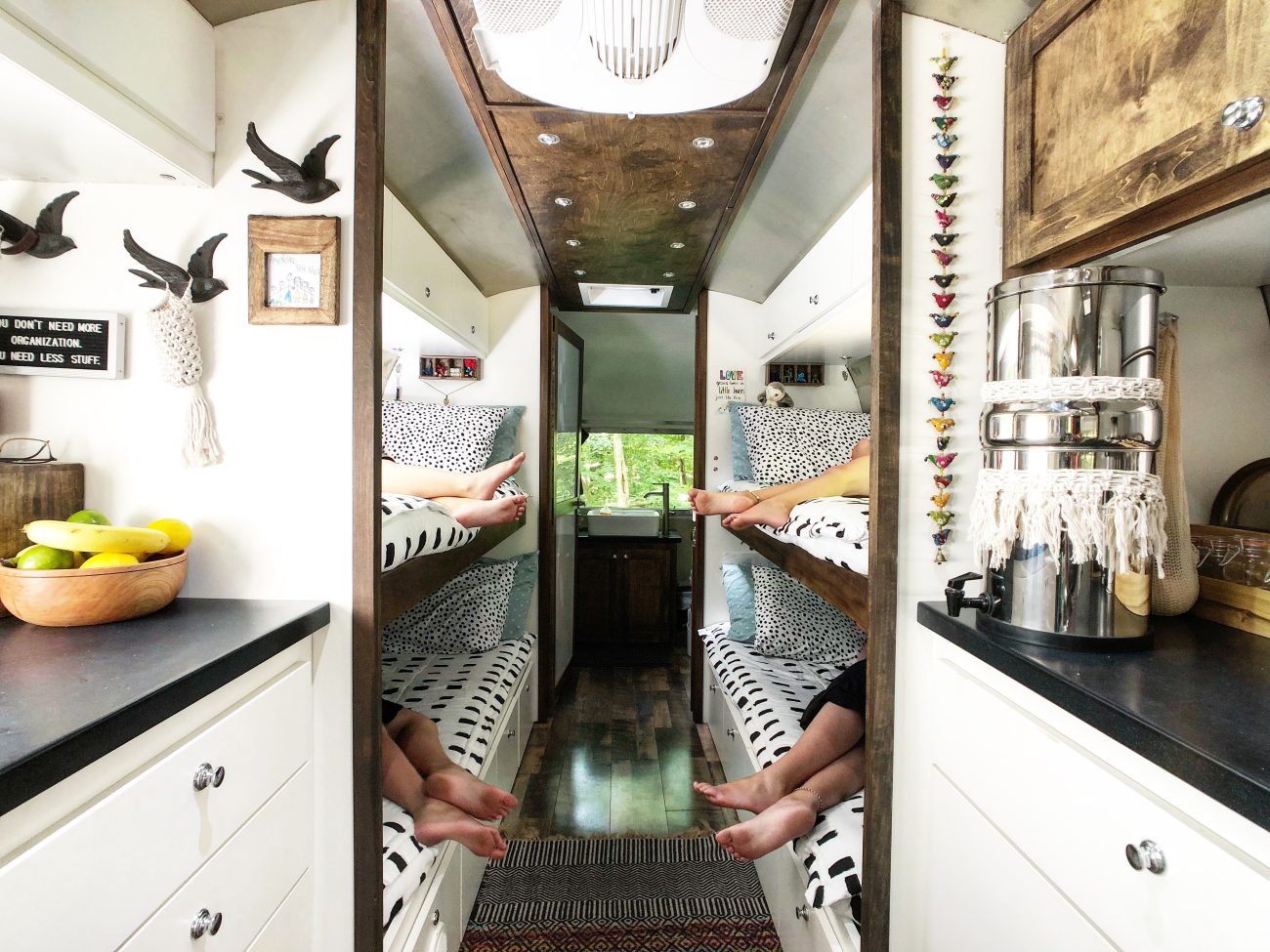 Kitchen and Kids Bed
