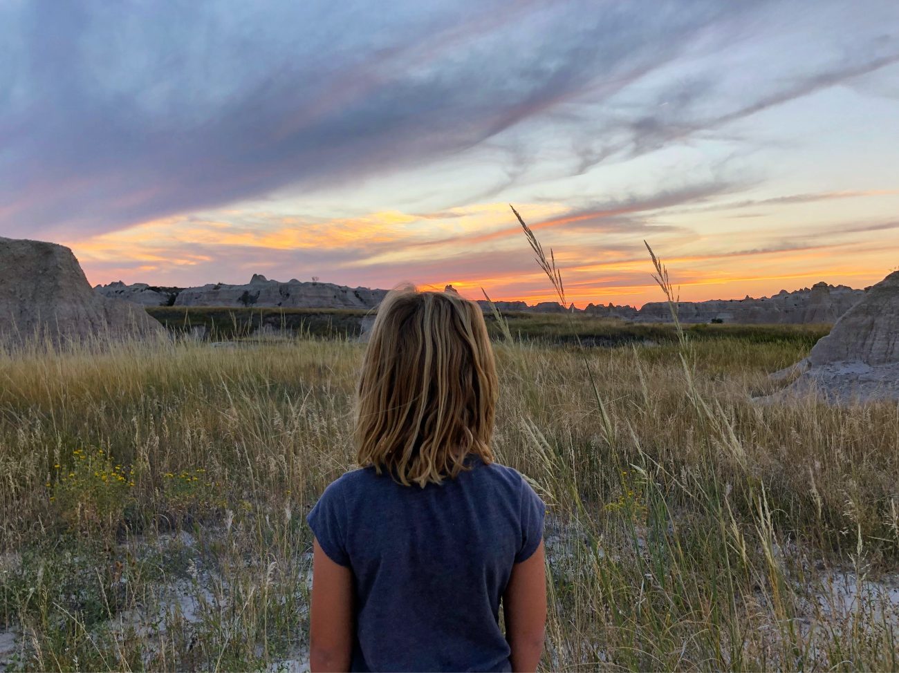 Badlands Ada Sunset