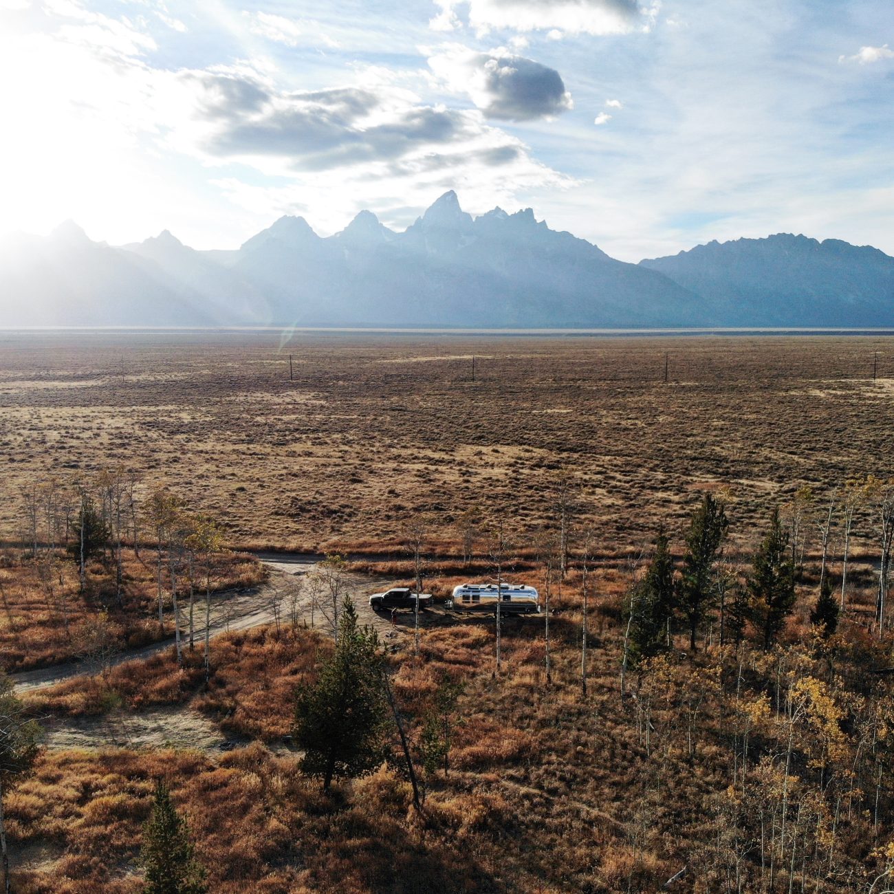 Grand Tetons Drone