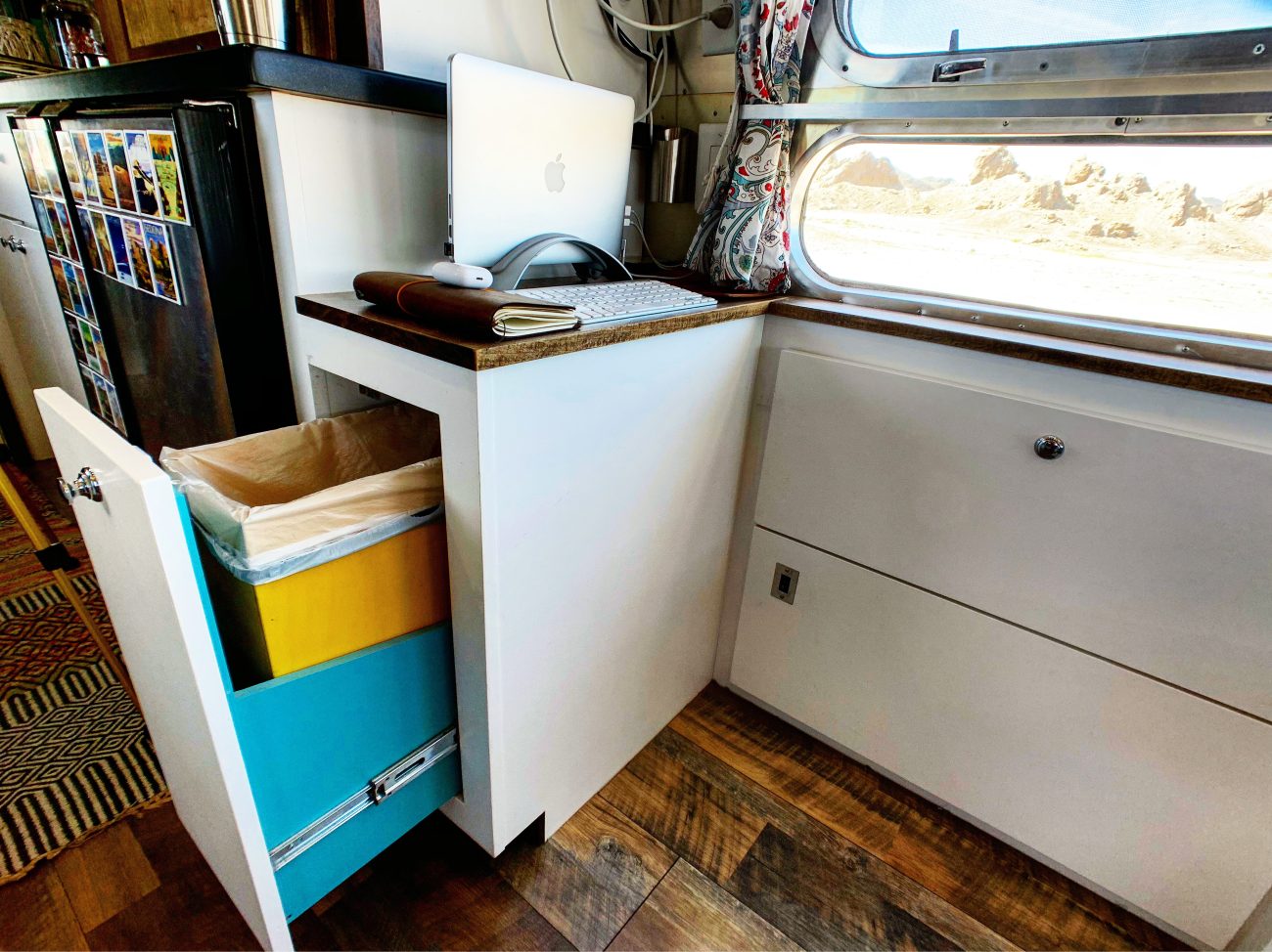 Shelf Trash Can