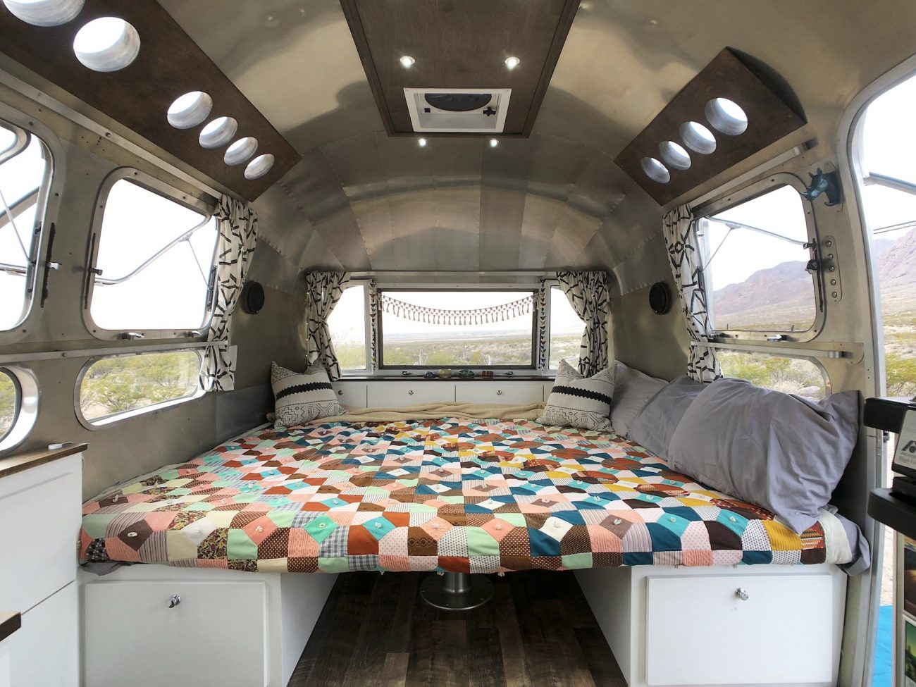 Dinette converted to master bed