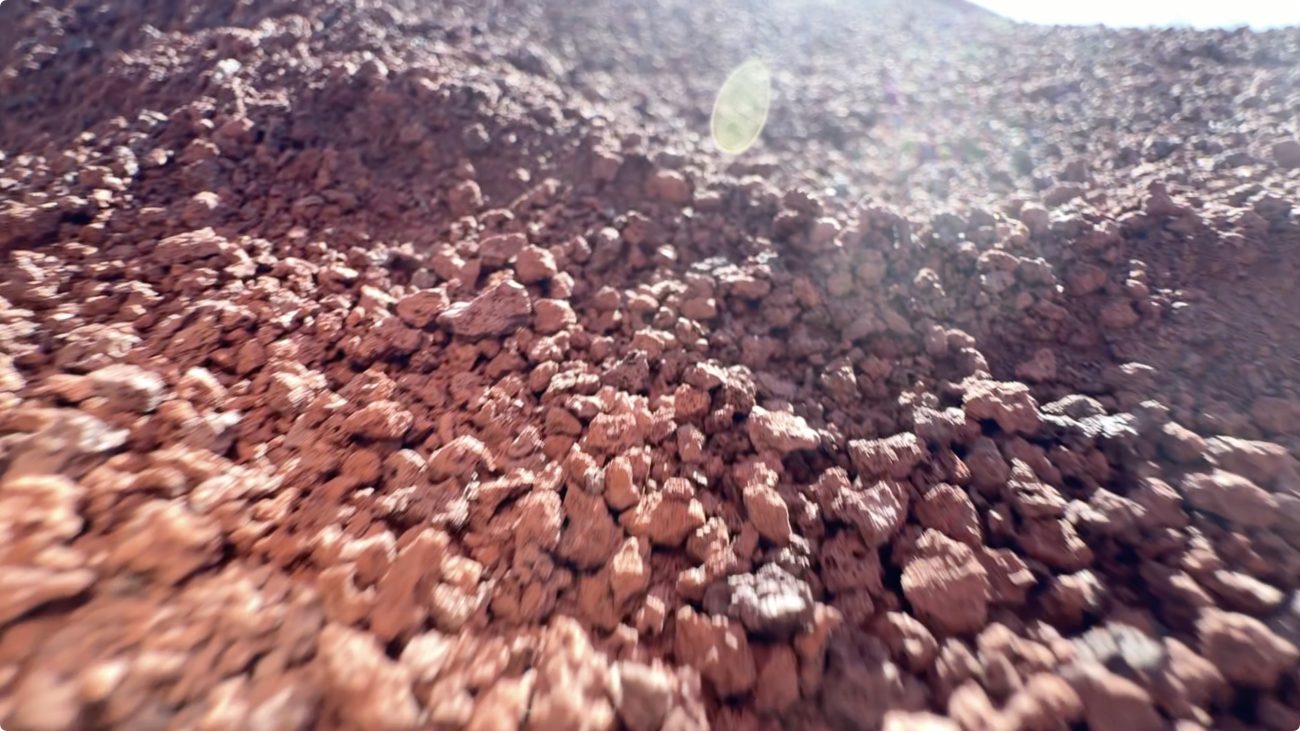 Cinder Sand Closeup