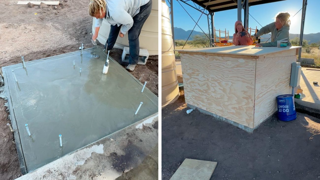 Concrete Pumphouse