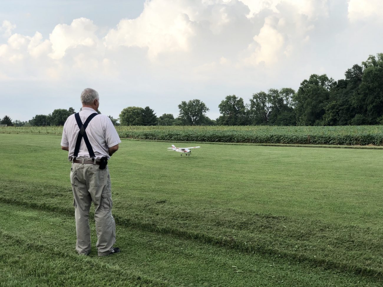 Dad and his RC Plane