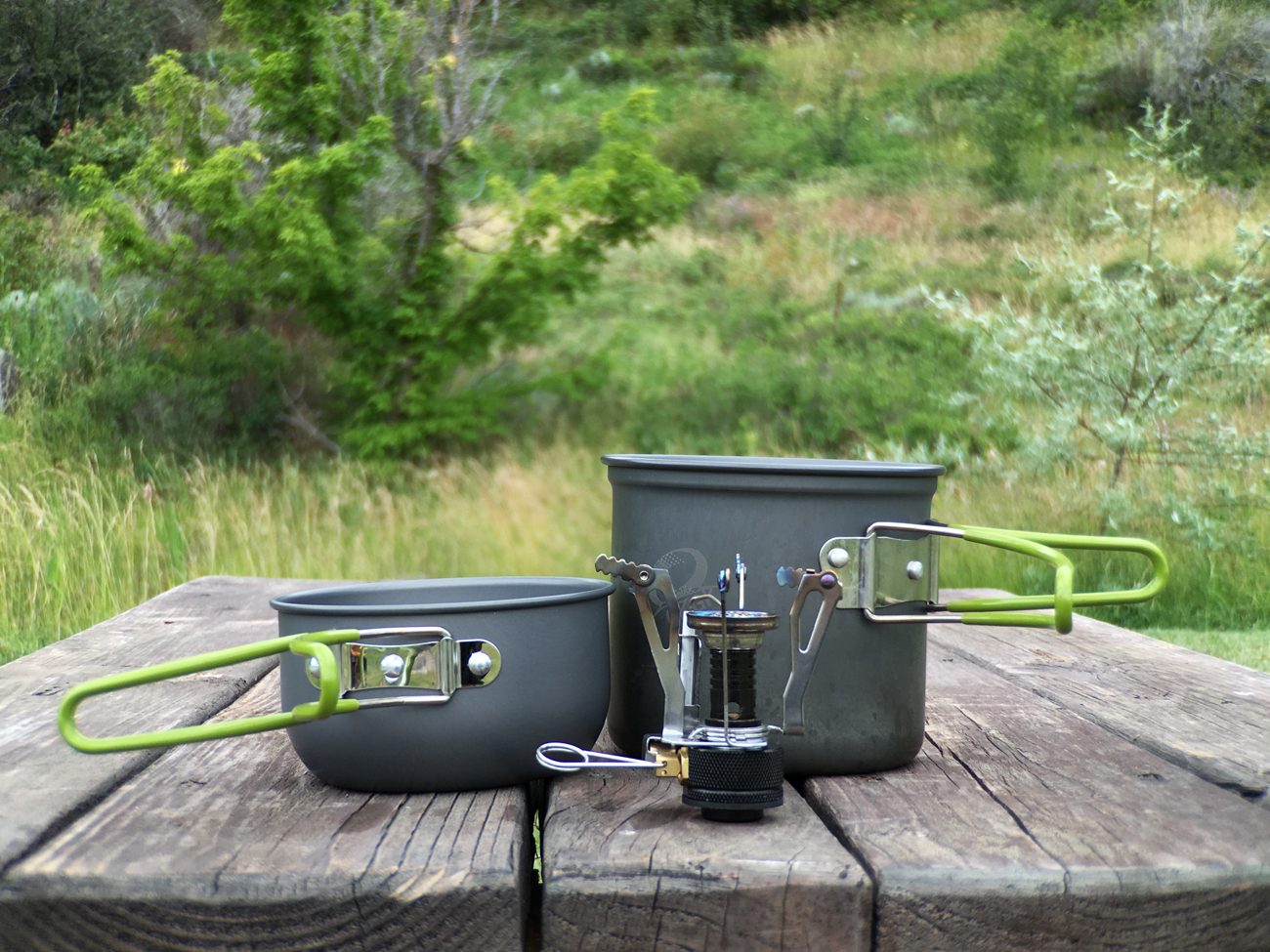 Using the GkGk Backpacking Cookware Set with Piezo Ignition Canister - Tiny  Shiny Home