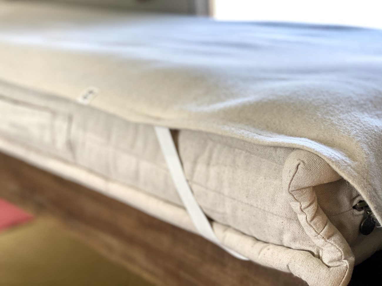 Home of Wool Custom Airstream Mattresses and Cushions Tiny Shiny Home