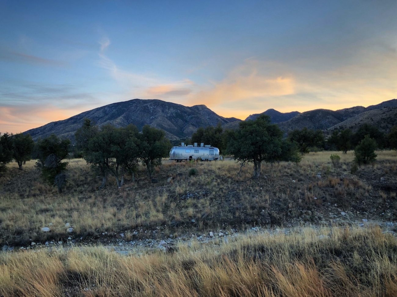 Airstream Boondocking in Hunter Canyon