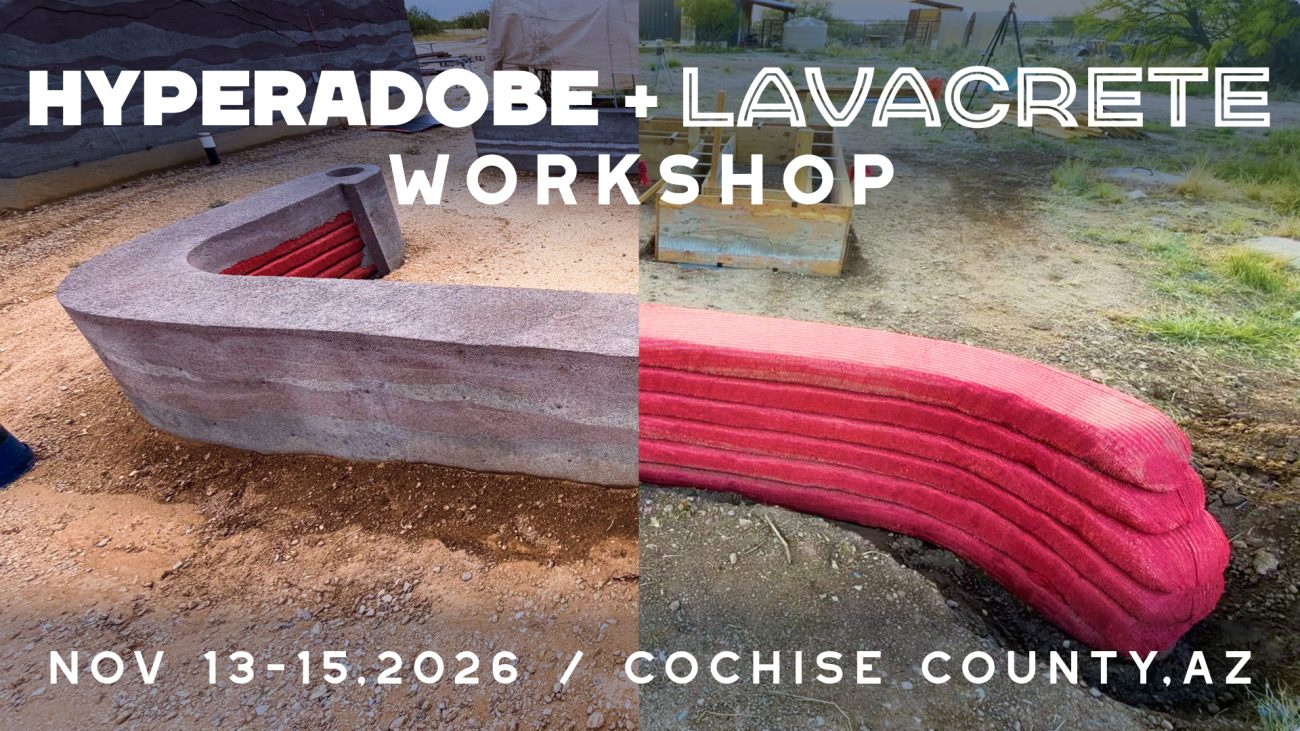 Hyperadobe Lavacrete Workshop A
