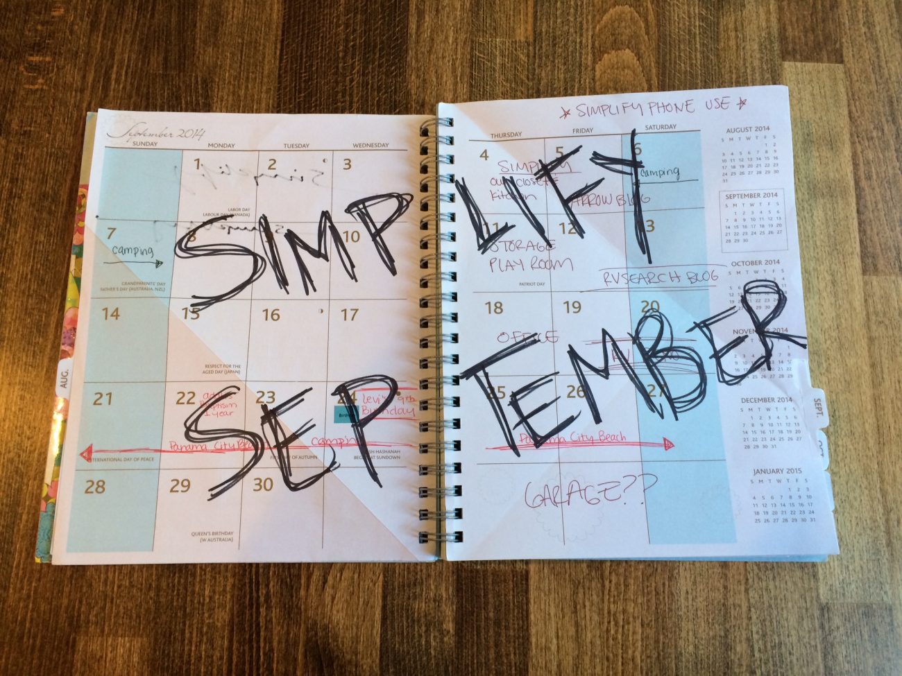 Simplify September