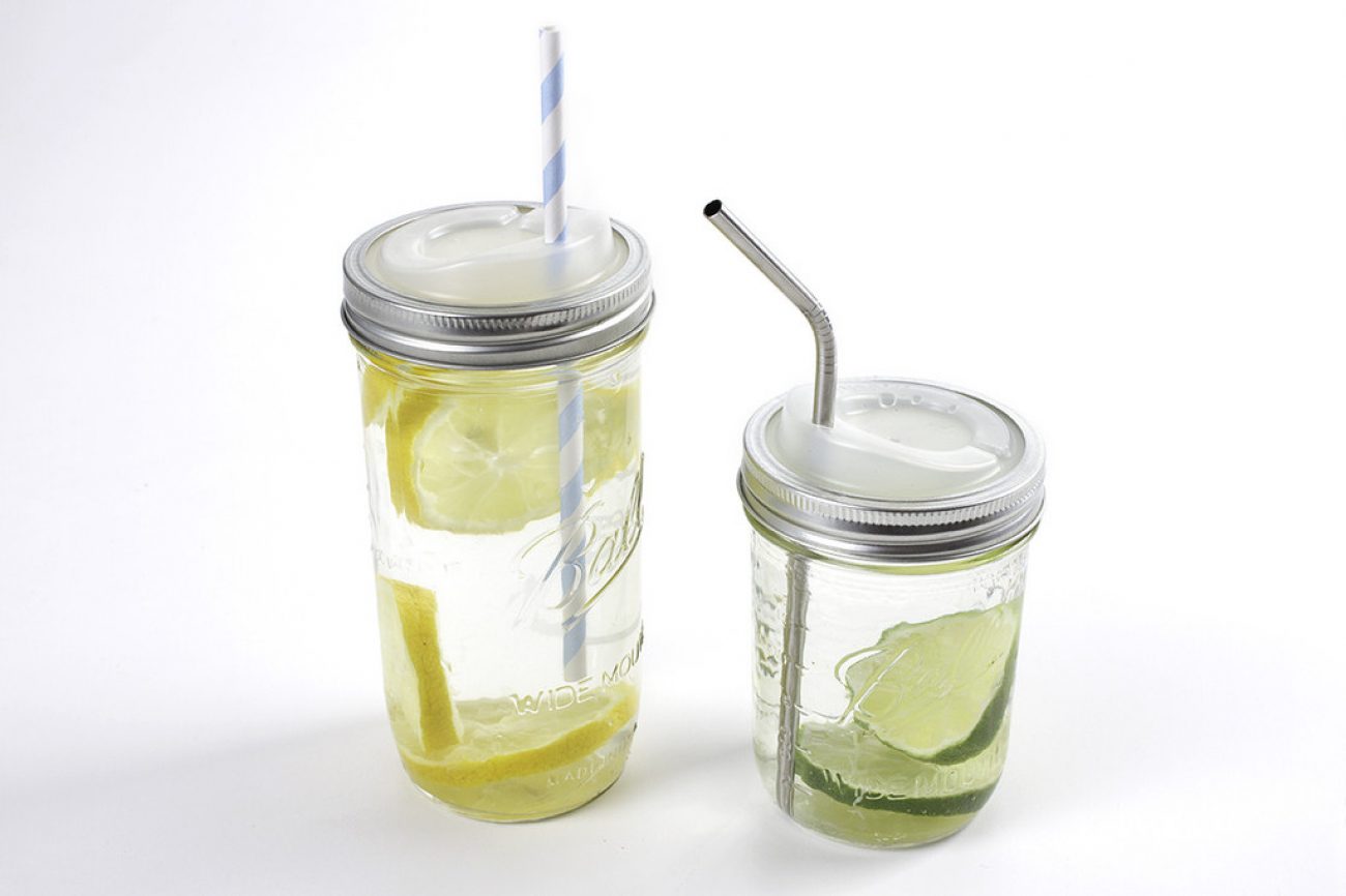 Cuppow canning jar drinking lids