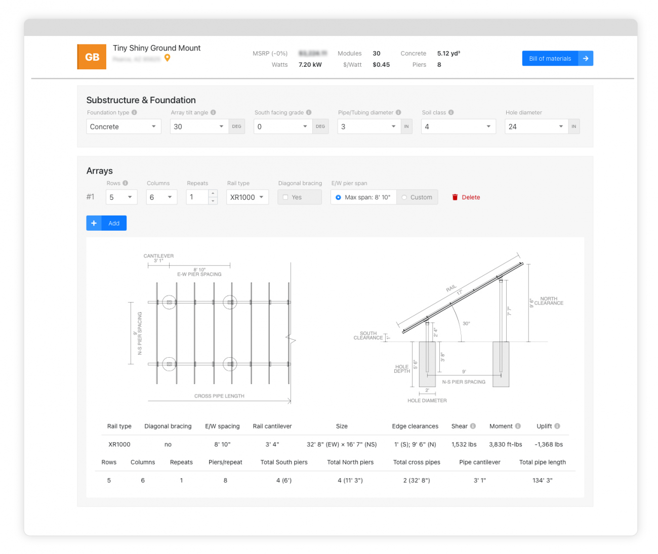 IronRidge Design Assistant Tool