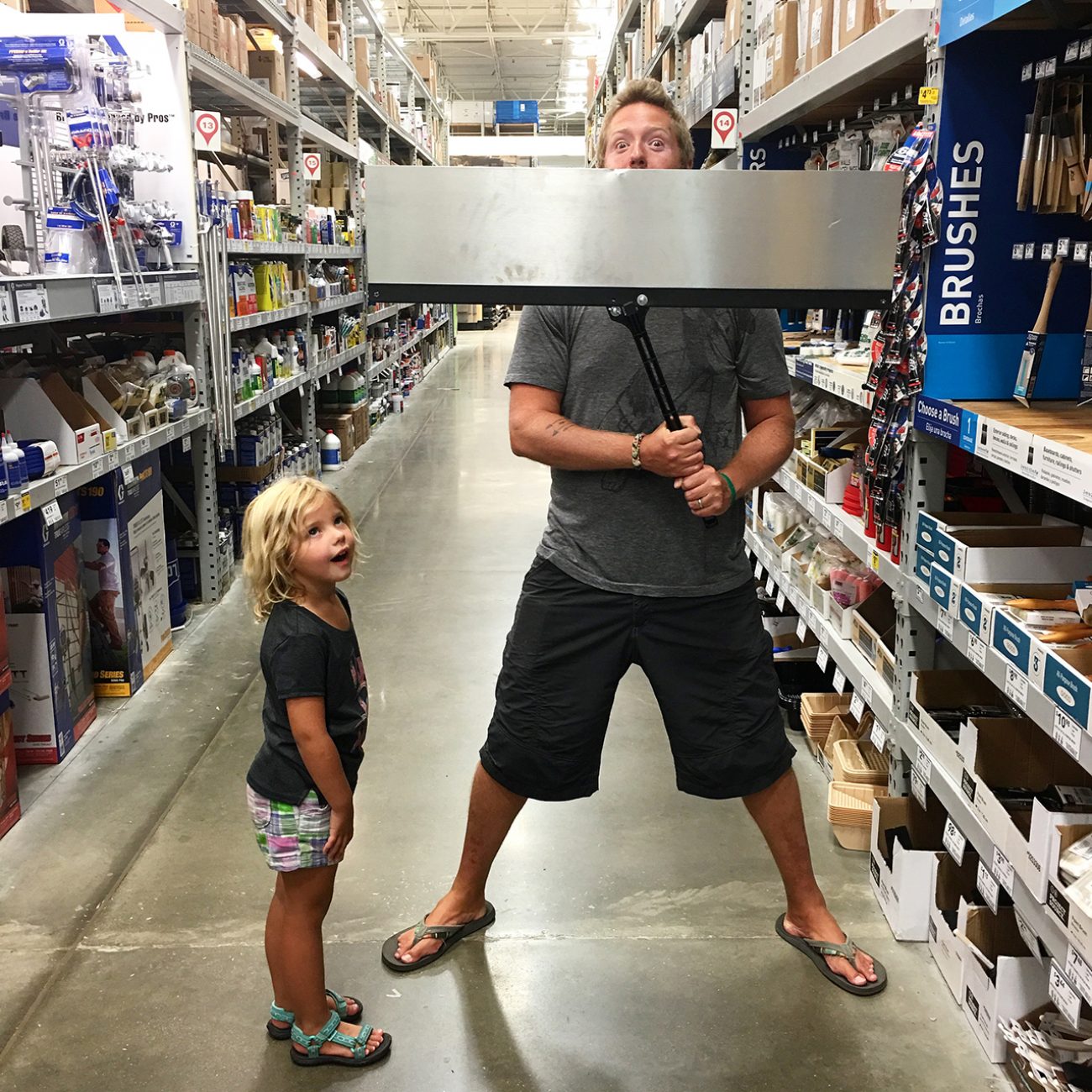 Jon And Ada At Lowes