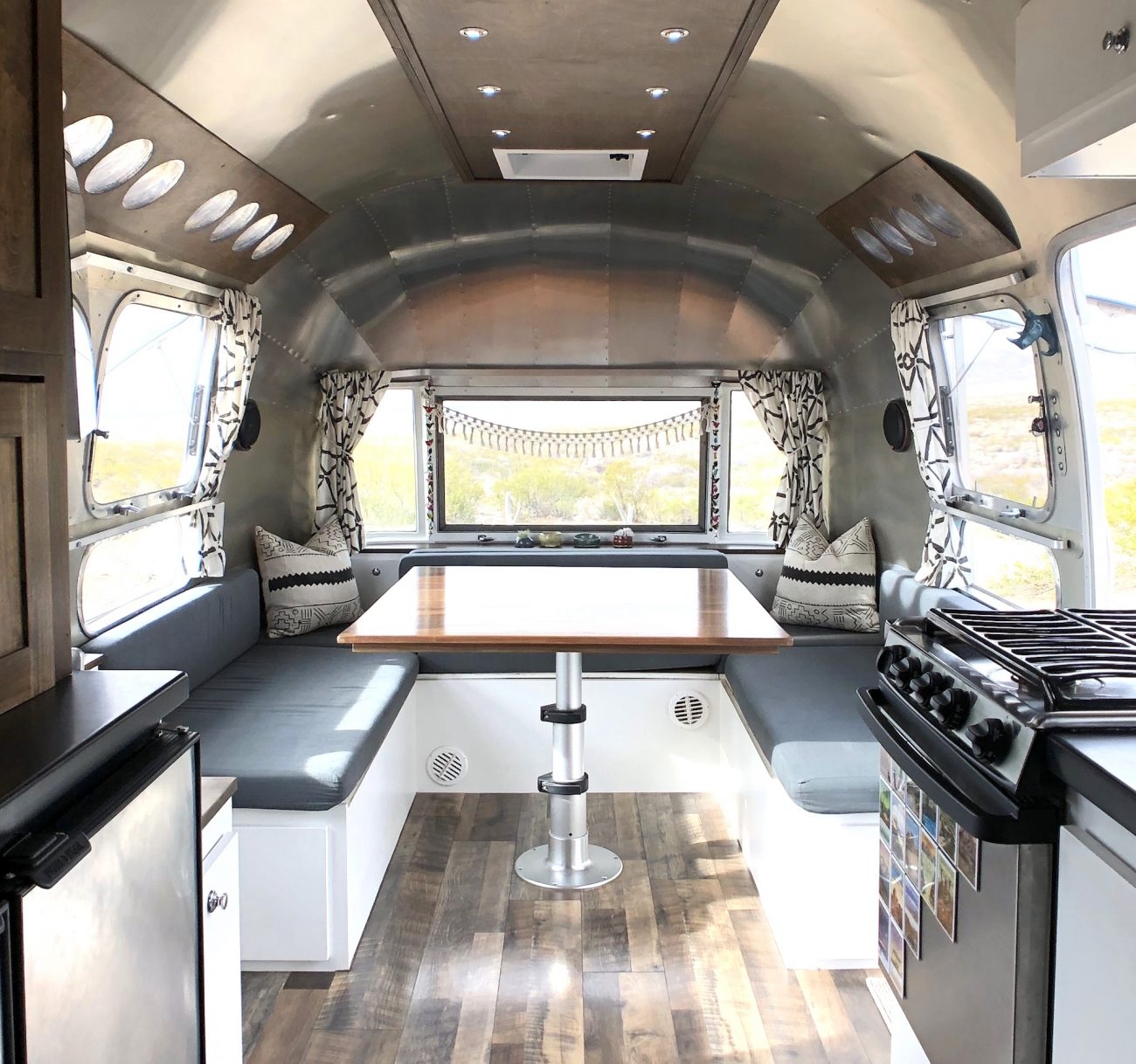 Airstream Dinette/ Living Room