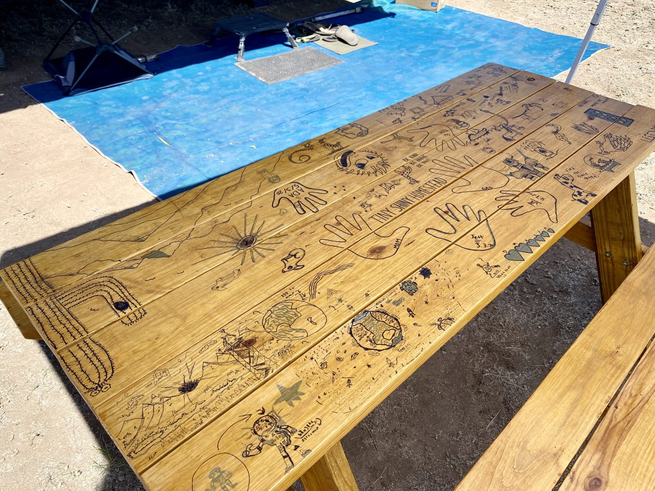 Lowe's Picnic Table