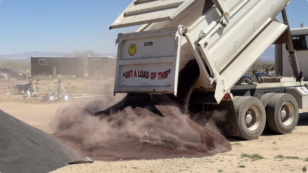 Scoria Sand Dump