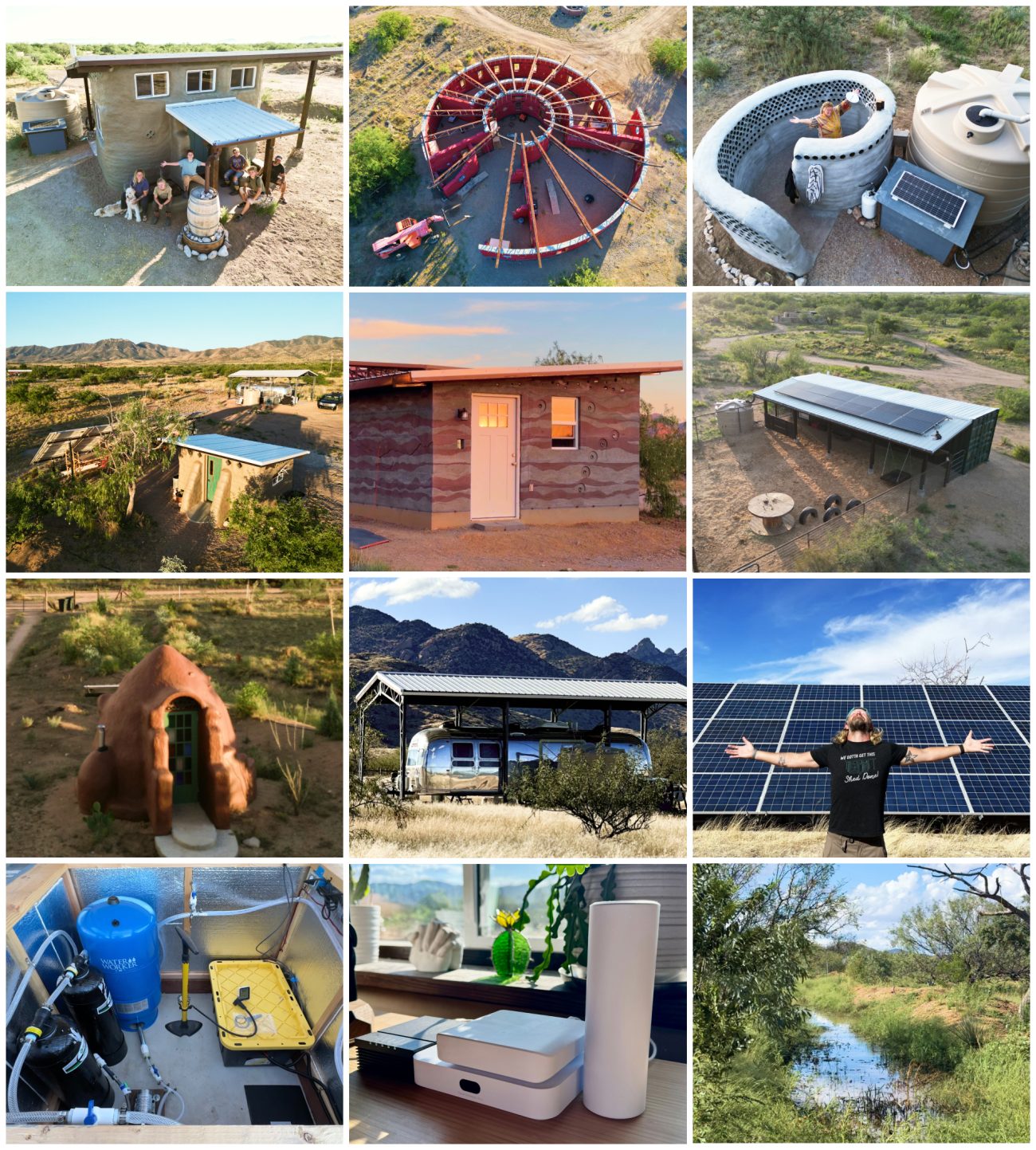 TSH Earthbag Project Grid Vertical