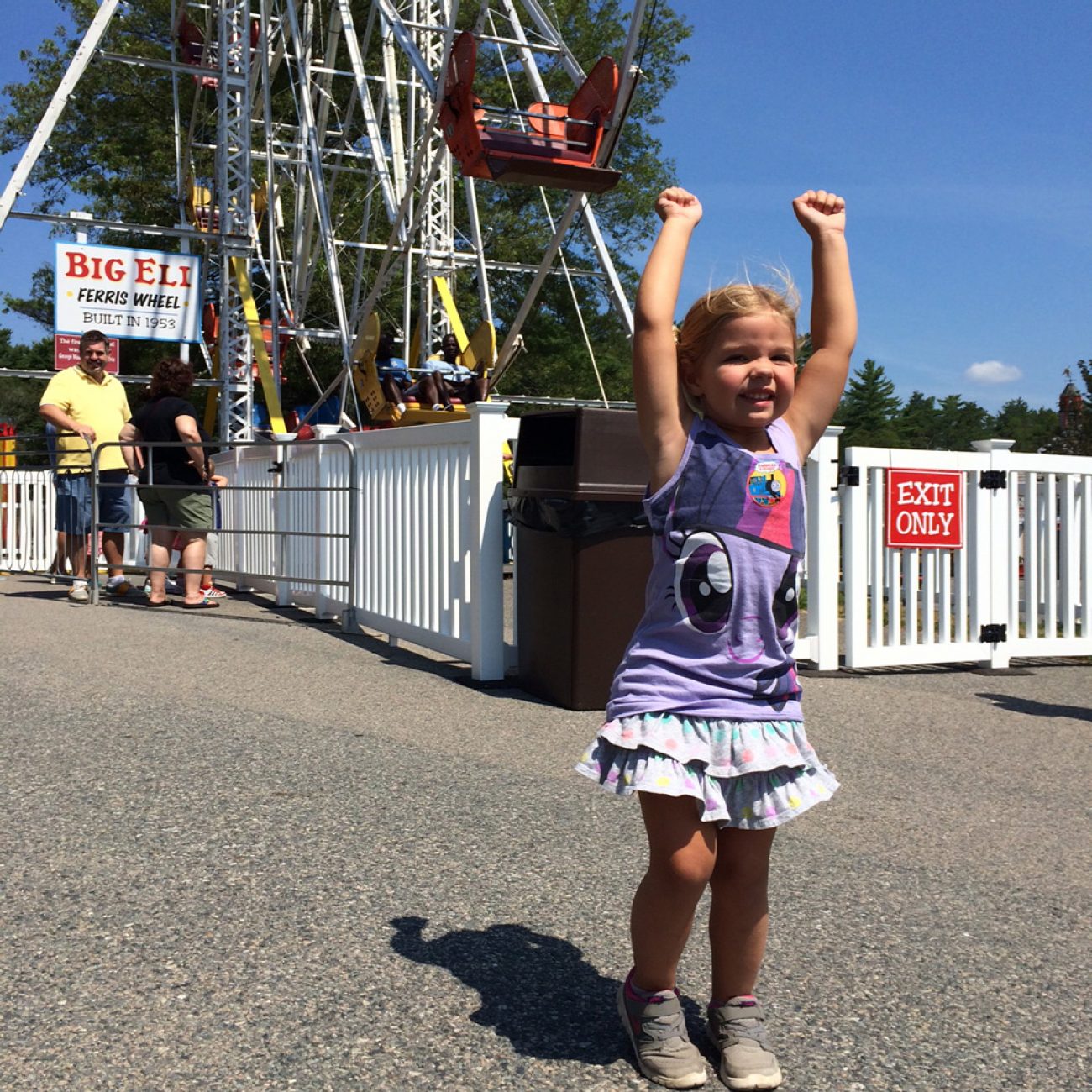 Ada on the Ferris Wheel