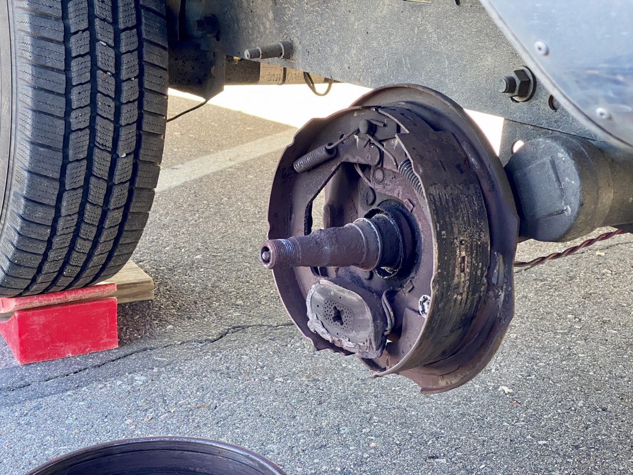 Axle Problem on Airstream