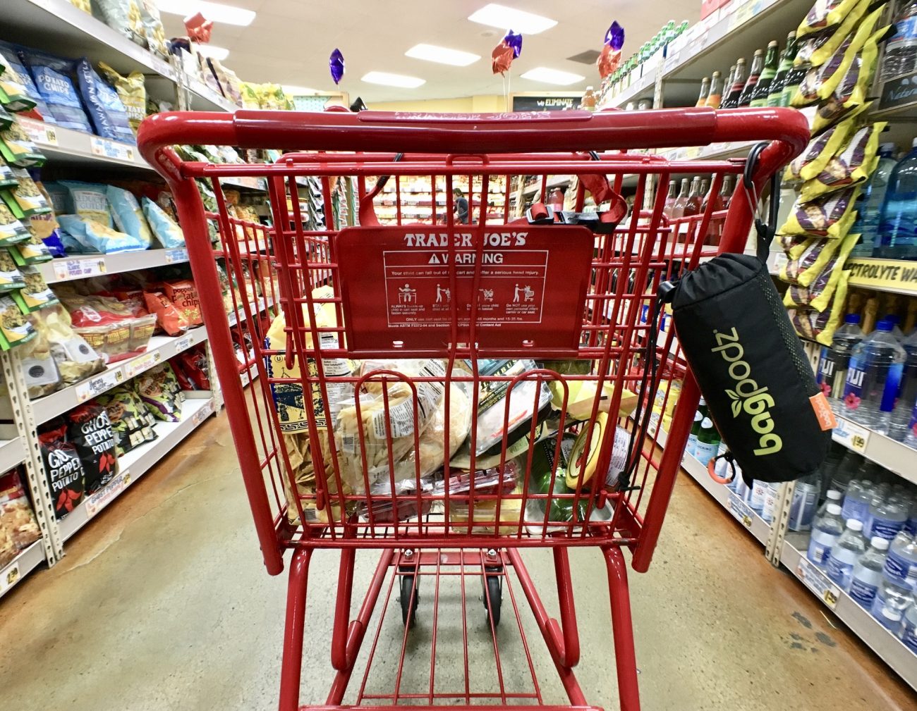 bagpodz on cart