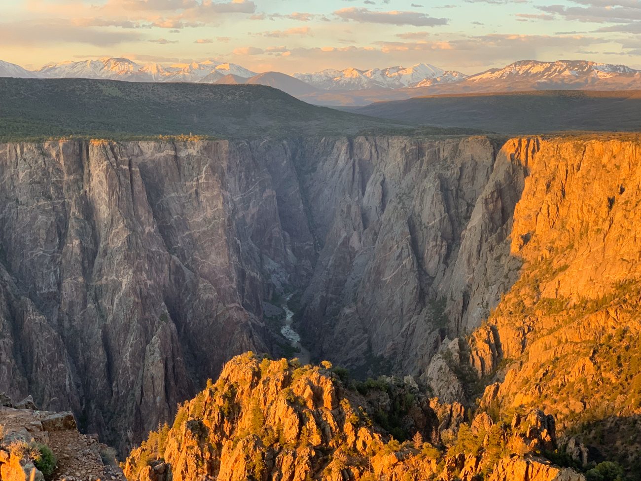 Black Canyon Sunset
