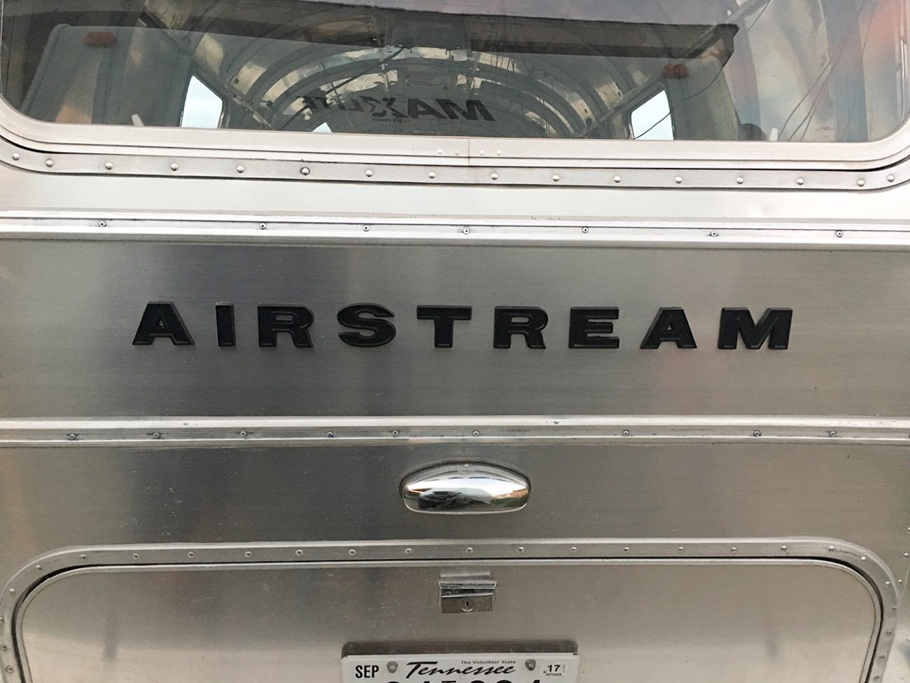 Black Letters On Airstream
