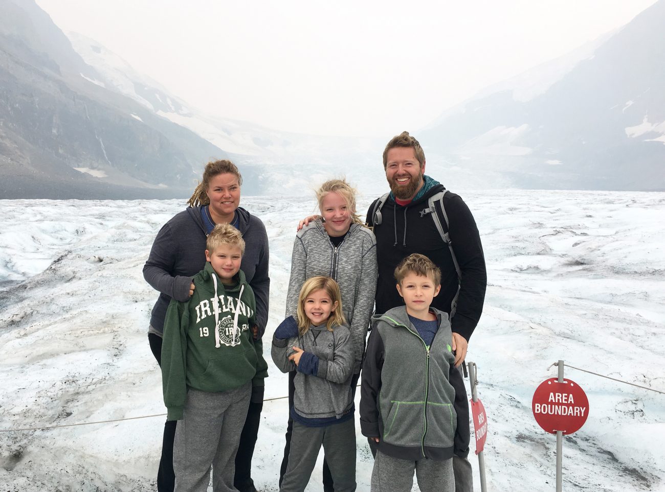 Canada Glacier Adventure Family