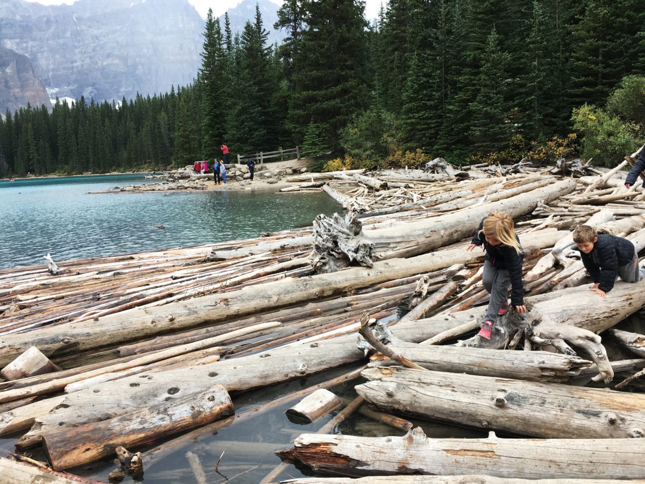 Canada Moraine Lake Rockpile