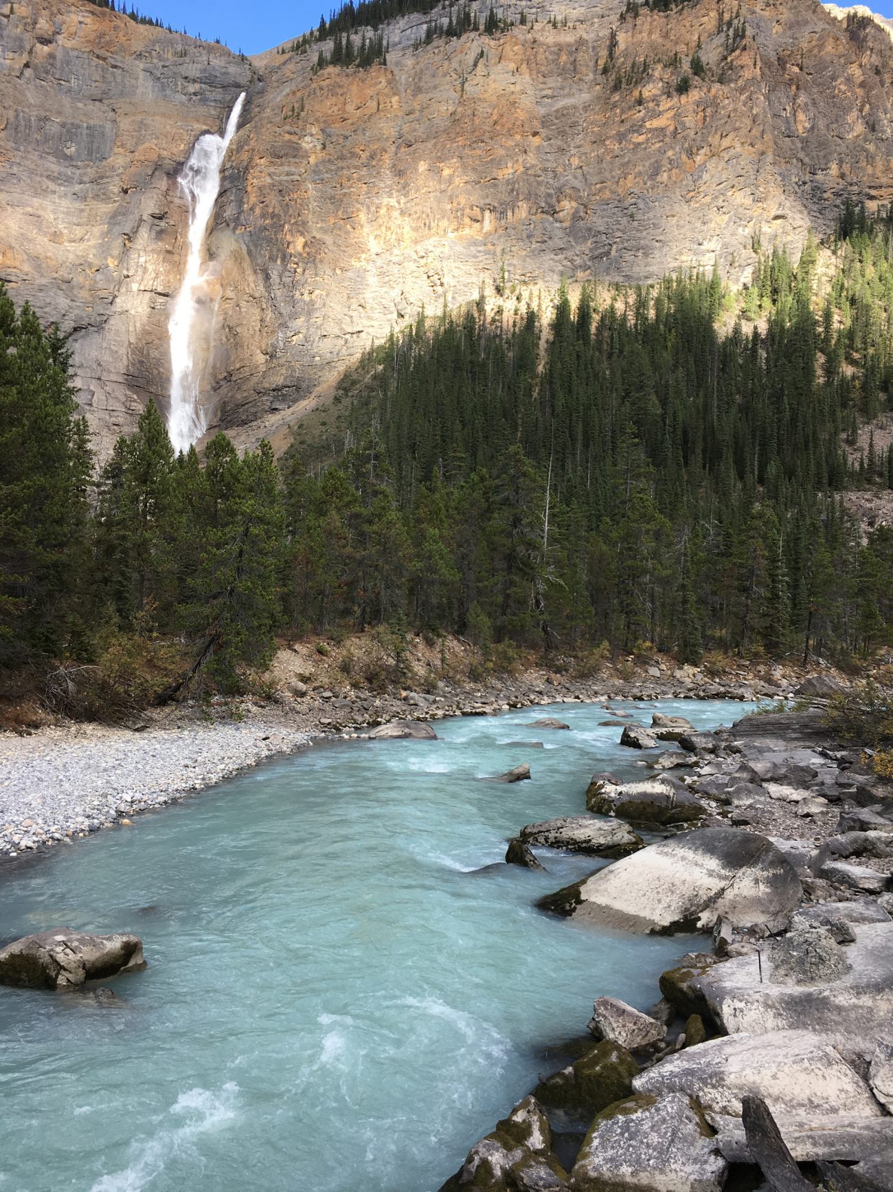Canada Takakkaw Falls River