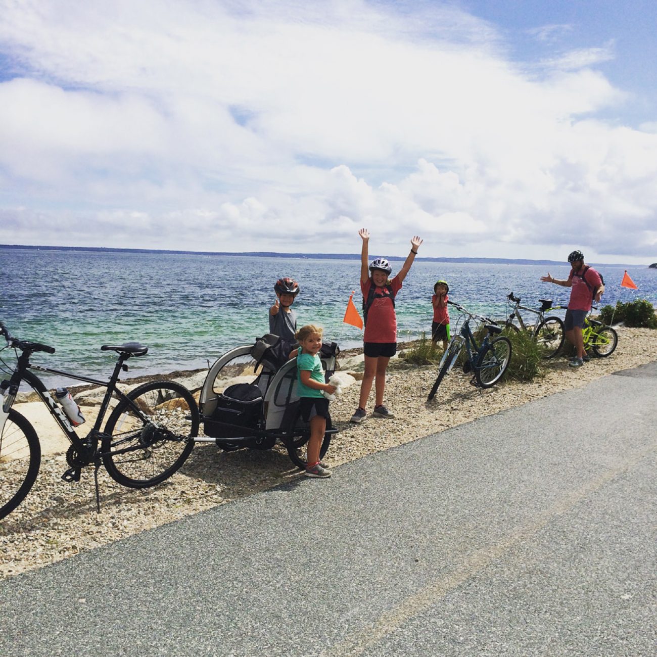 Cape cod bike trail
