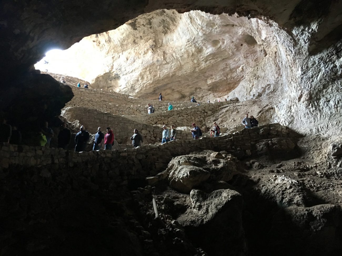Cavern hole
