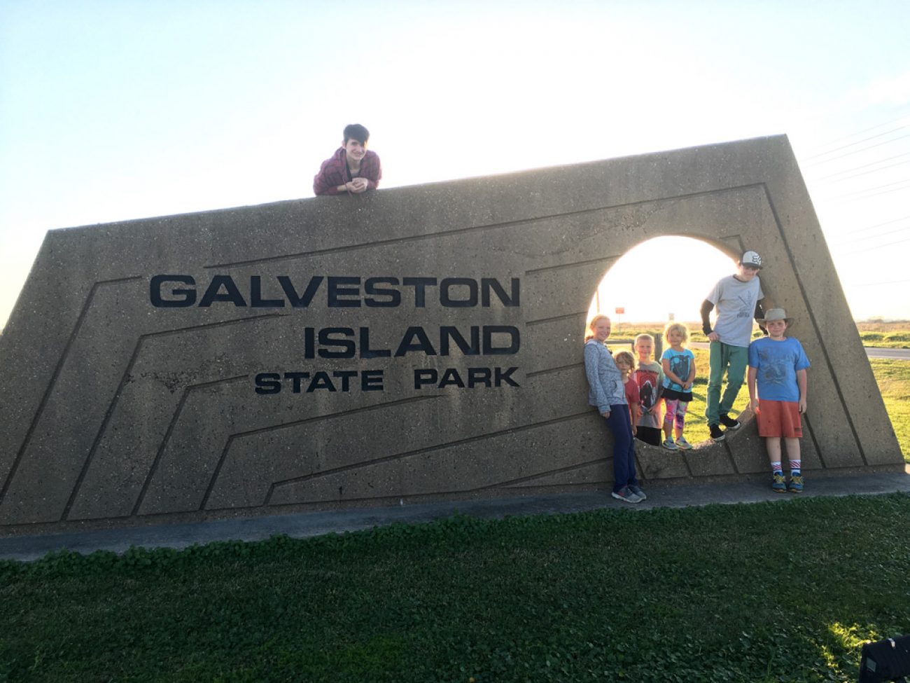 Galveston Island Sign