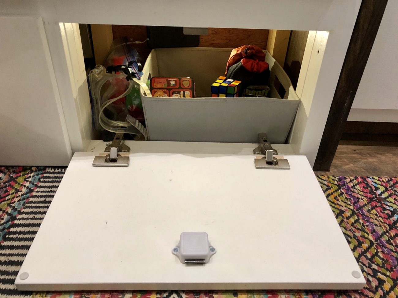 Game Drawer in Airstream