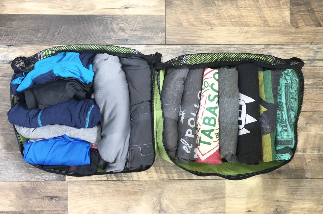 Jon's Packing Cubes from eBags