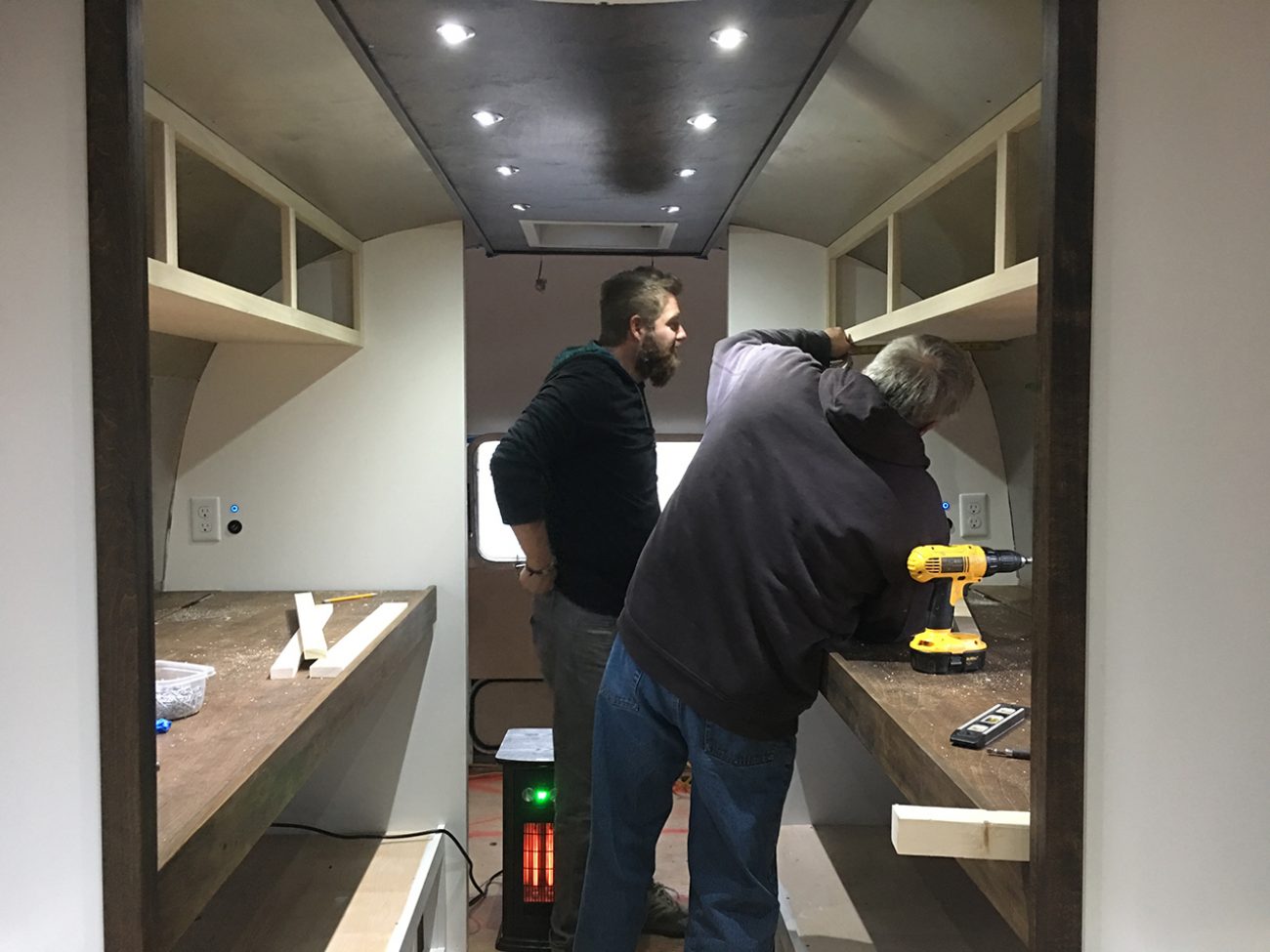 Kids Overhead Install