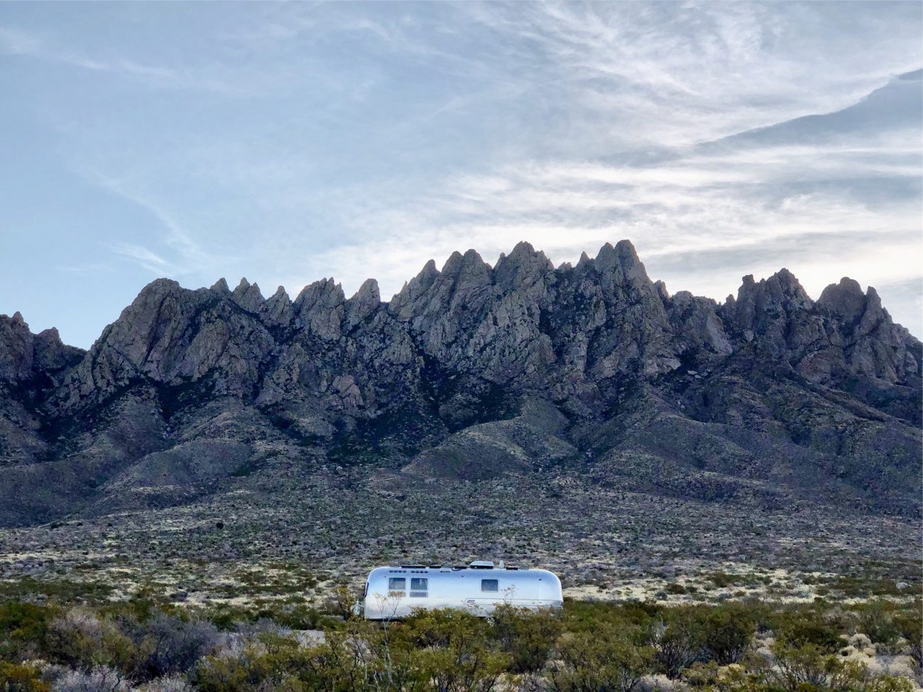 Las Cruces Mountains Airstream