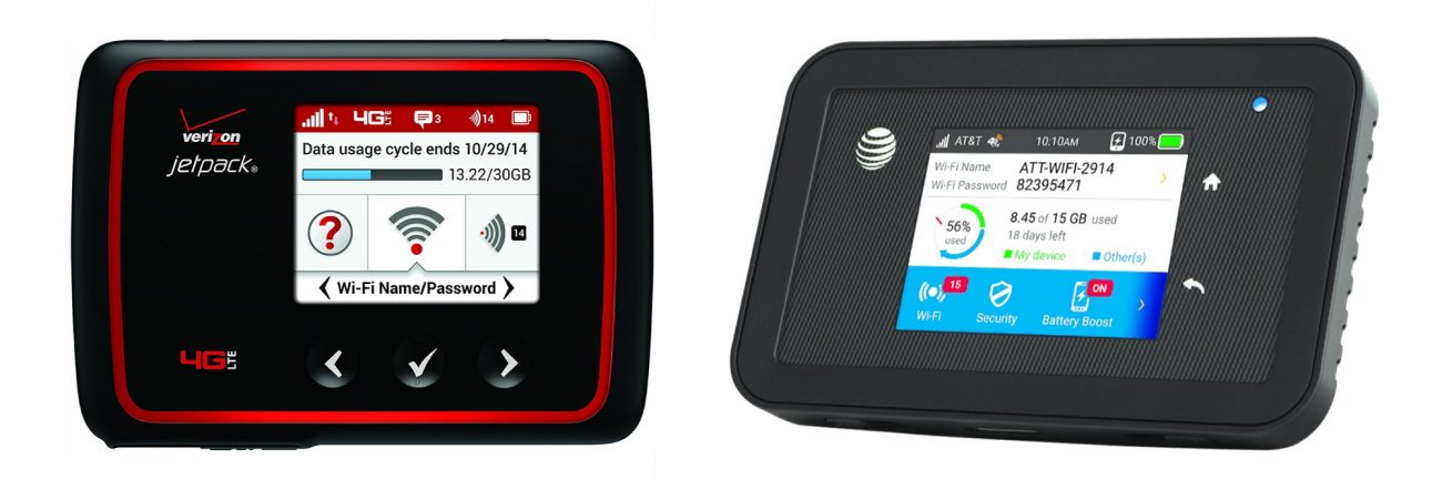 Verizon Jetpack 4G LTE Mobile Hotspot MiFi 6620L - Tethered Modem Connection