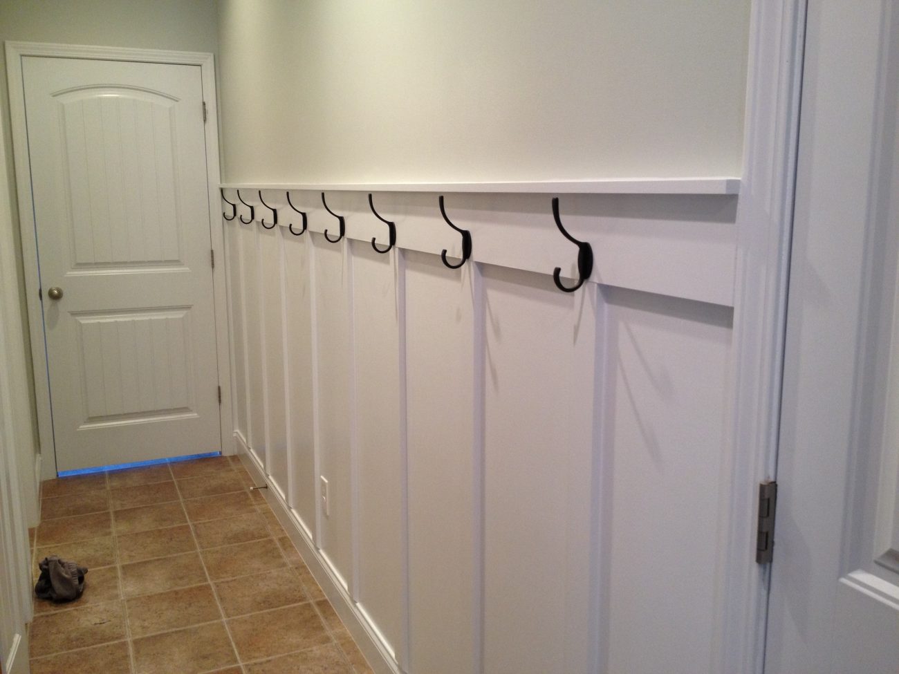 Board and batten wall best sale with hooks